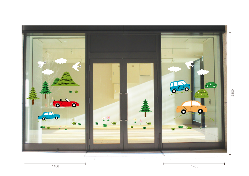 【BP】アウトドアドライブBとCの施工写真