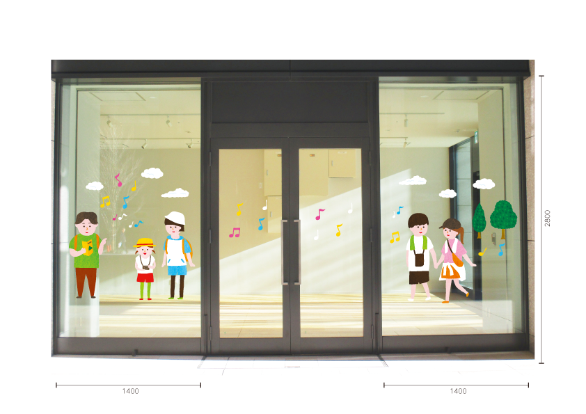 【BP】Let’s go out !CとDの施工写真