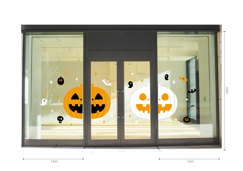【BP】分割ハロウィンBIG AとCの施工写真