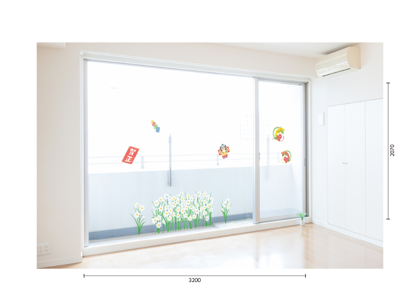 季節の花シリーズ1月の写真