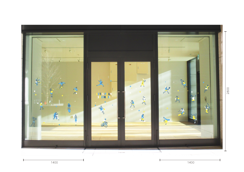 【VP】レッツプレイスポーツの施工写真