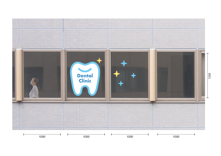 Dental Clinic_Lの上階内貼り写真