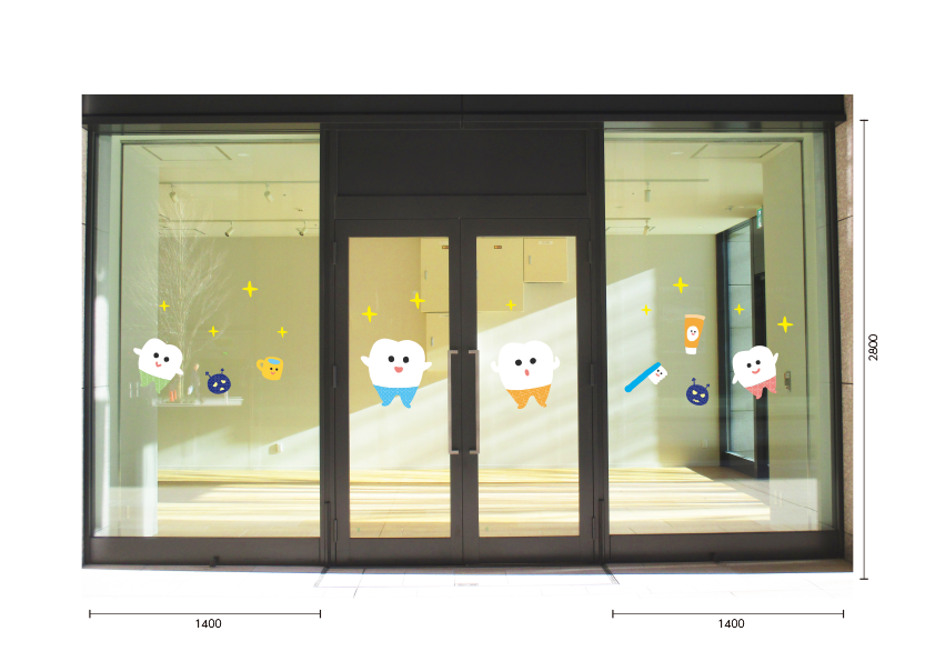 【VP】ニコニコトゥースの施工写真