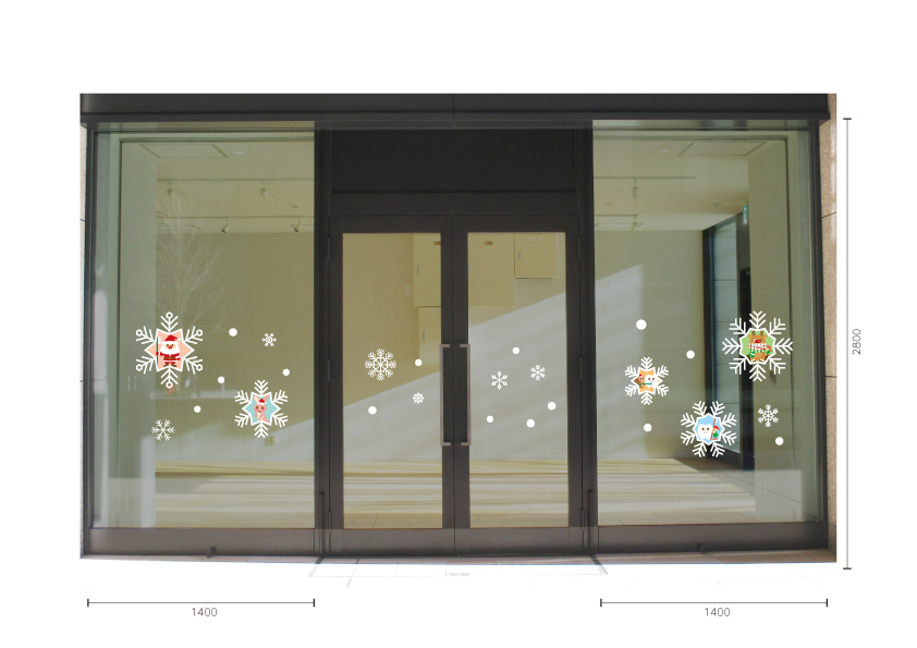 【VP】小人inスノーフレークの施工写真