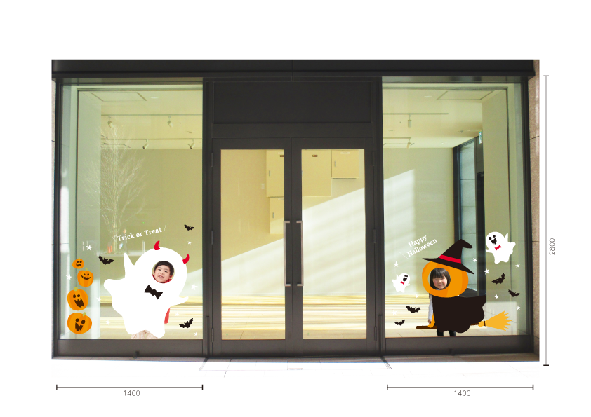 顔出しデコラ カボチャマント