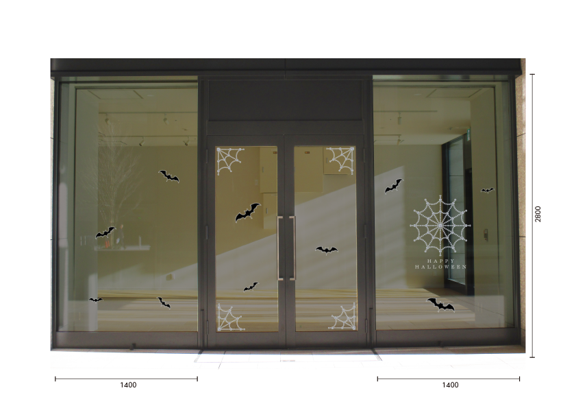 【VP】クリスタルハロウィンの施工写真