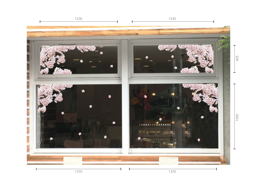 【VP】リアル桜施工例