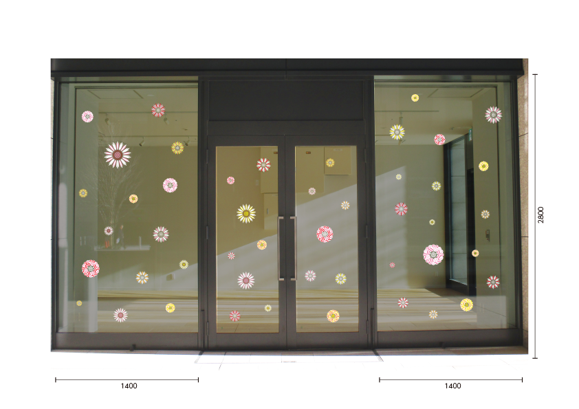 【VP】crystal flowerの施工写真