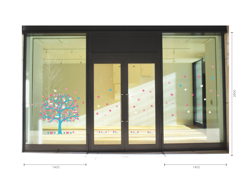 【VP】春の木の施工写真