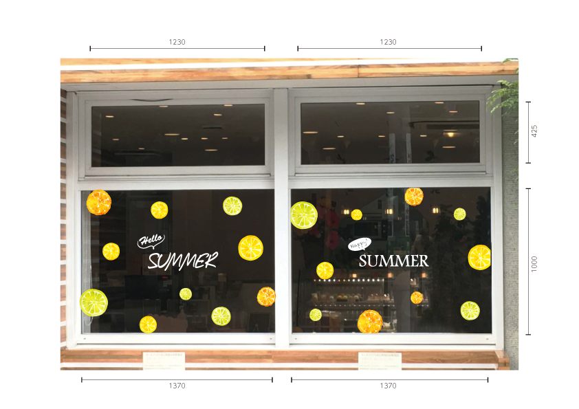 シーズンタイトル施工例