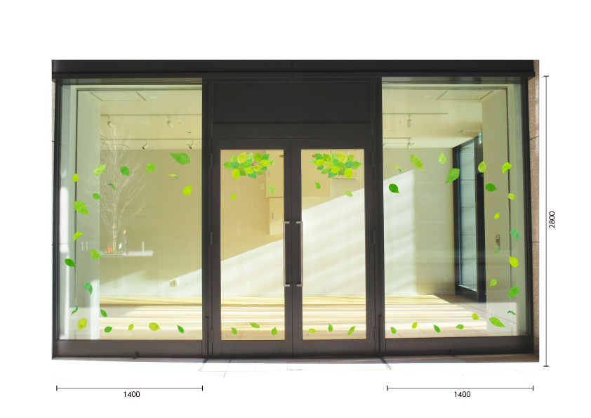 【VP】新緑のグリーンリーフの施工写真