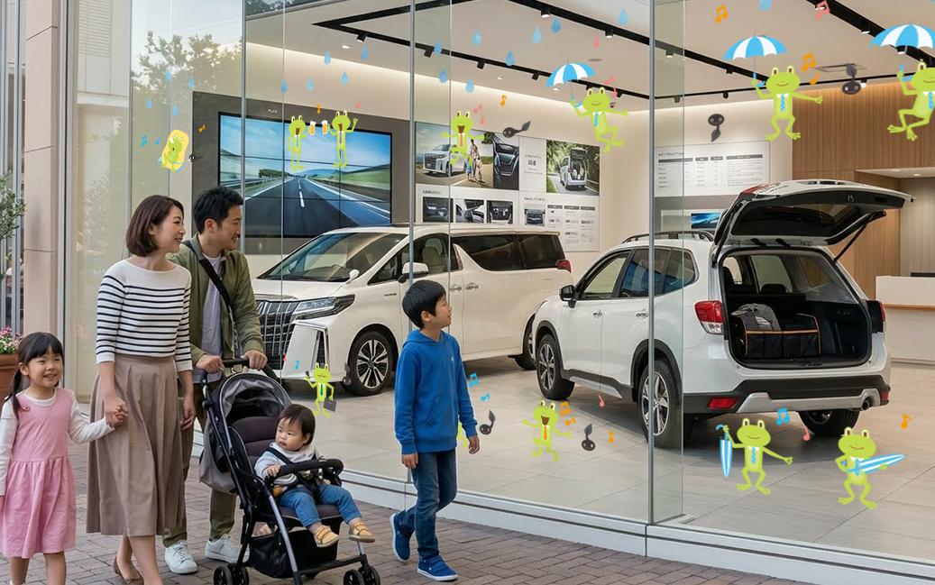 【VP】ダンスしてカエルのレイアウト