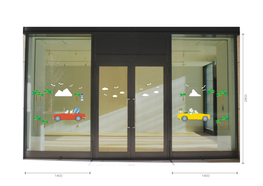 【VP】ゴーゴー！サマードライブの施工イメージ