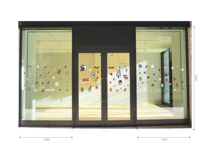 Xmasトリコロール施工例