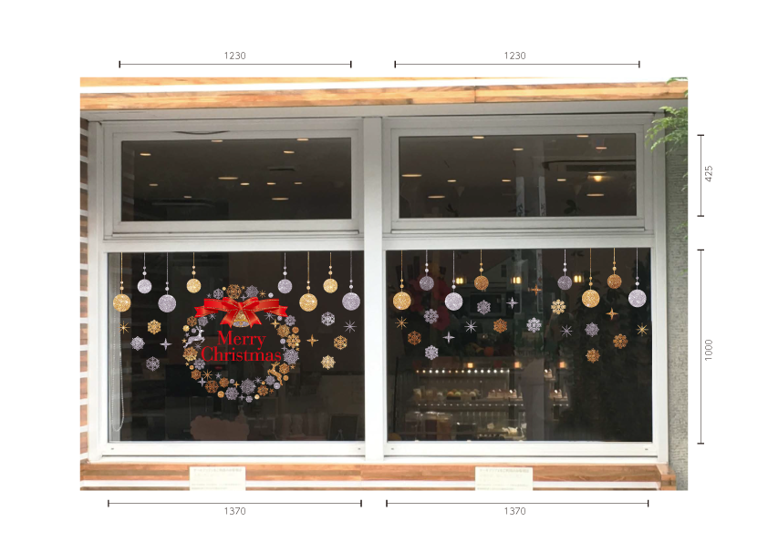 キラキラクリスマス施工例