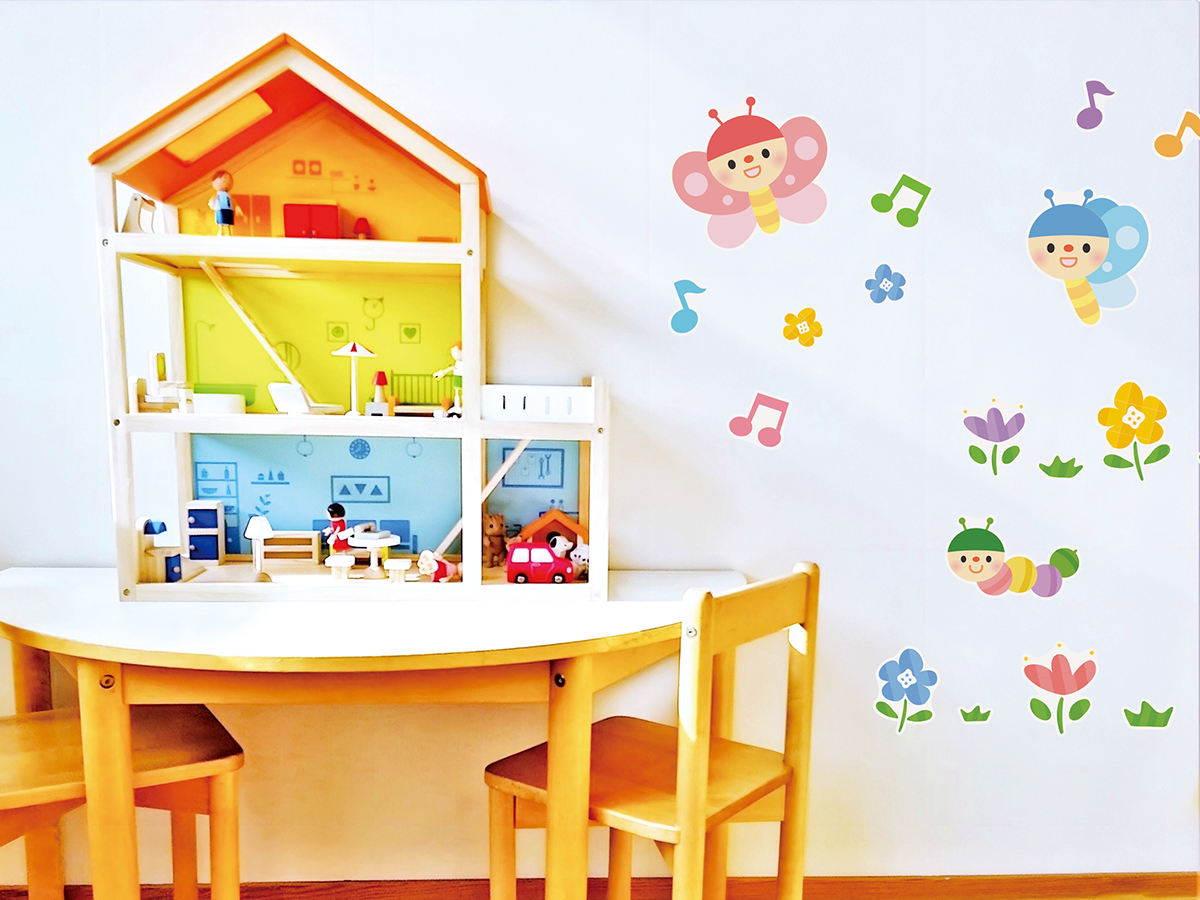 【壁】スプリングパーティーの施工イメージ