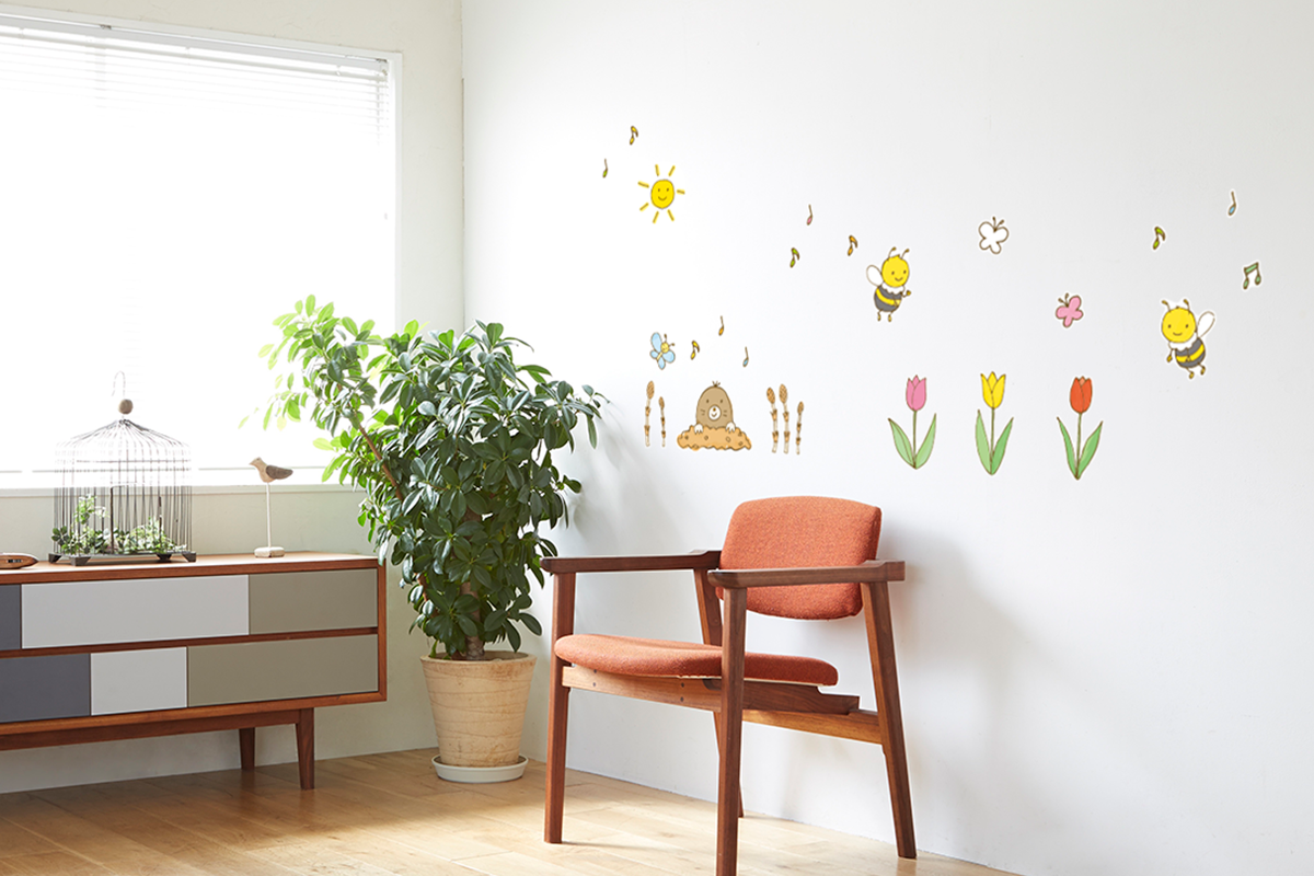 【壁】SPRINGマーチの施工イメージ