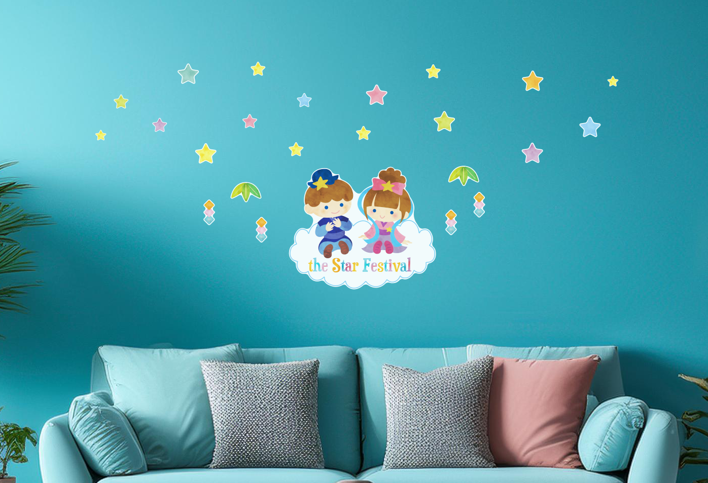 【壁】The Star Festivalの施工イメージ