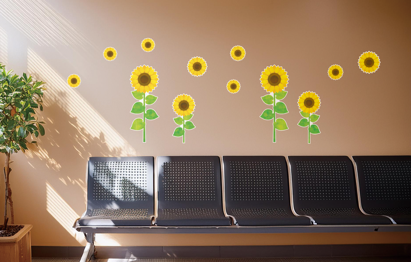 【壁】向日葵の施工イメージ