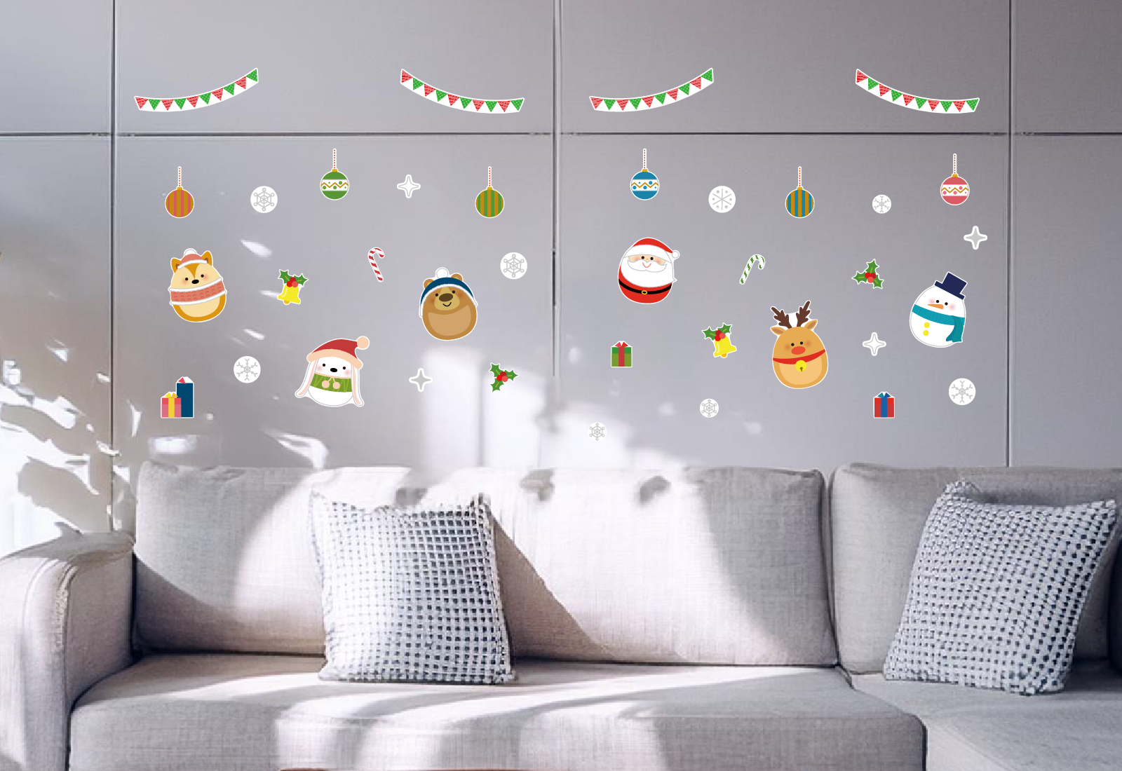 【壁】季節のたまご12月の施工イメージ