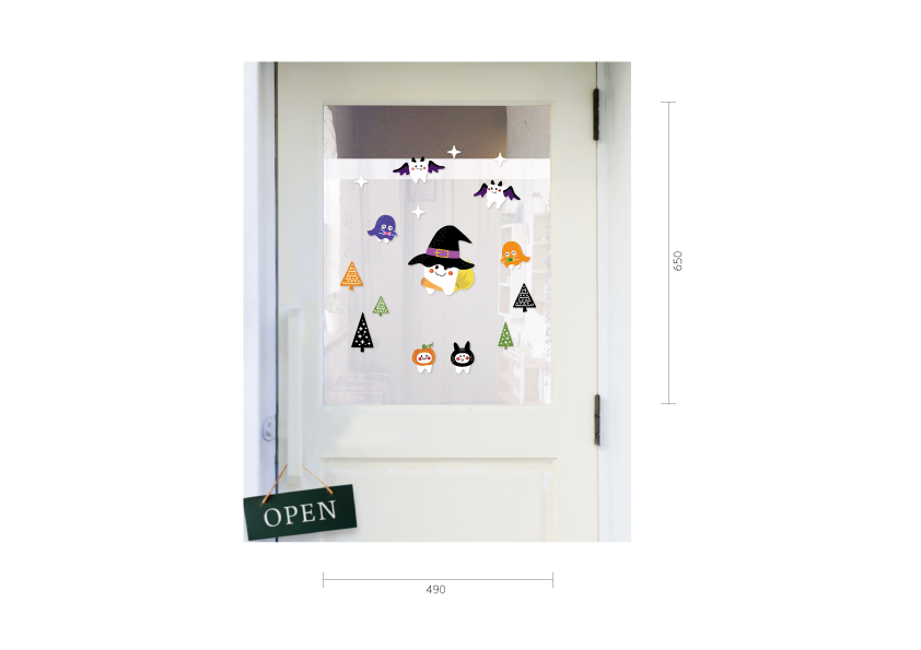 【PP】ハッピースマイルハロウィン ミニ Aの施工写真