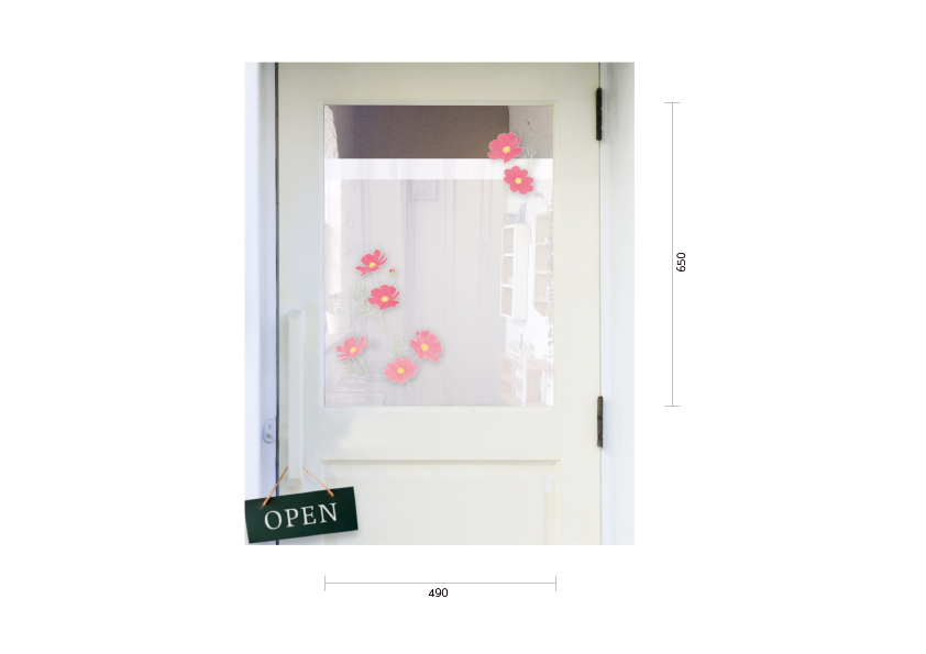 【PP】秋桜の施工写真