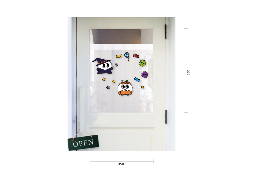 【PP】デンタルちゃんのハロウィン ミニの施工写真