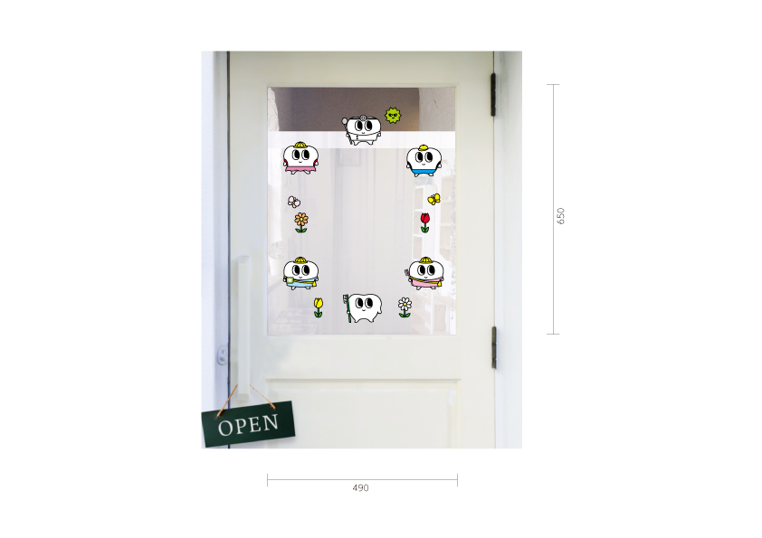 【PP】デンタルちゃんの春 ミニの施工写真