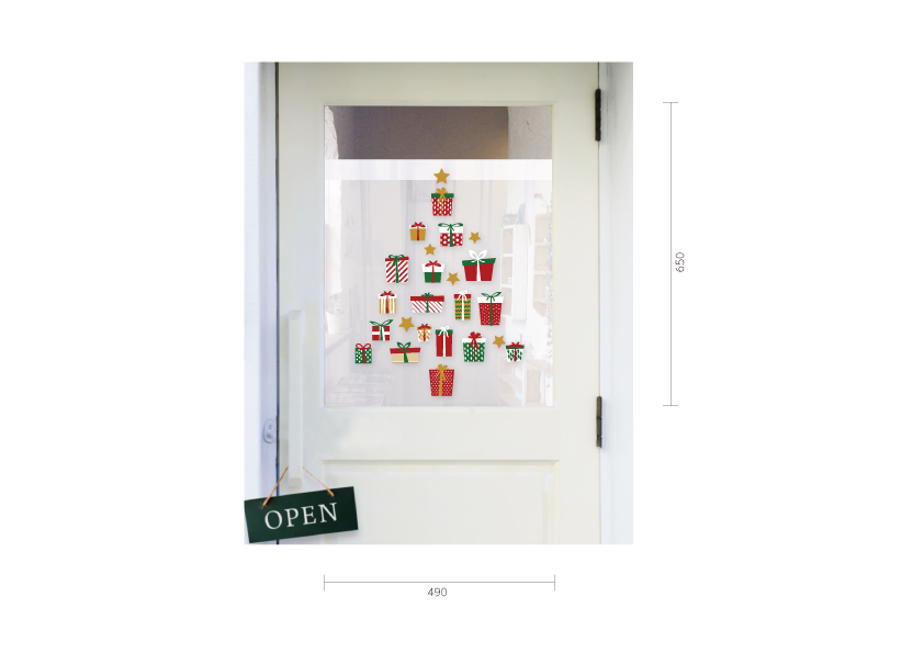 【PP】Gift box treeミニの施工写真