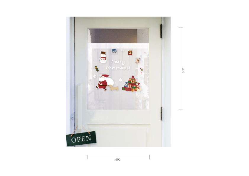 【PP】サンタさんのプレゼント ミニの施工写真