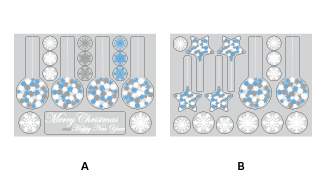 【PP】クリスタルスノーオーナメント ミニの柄バリ