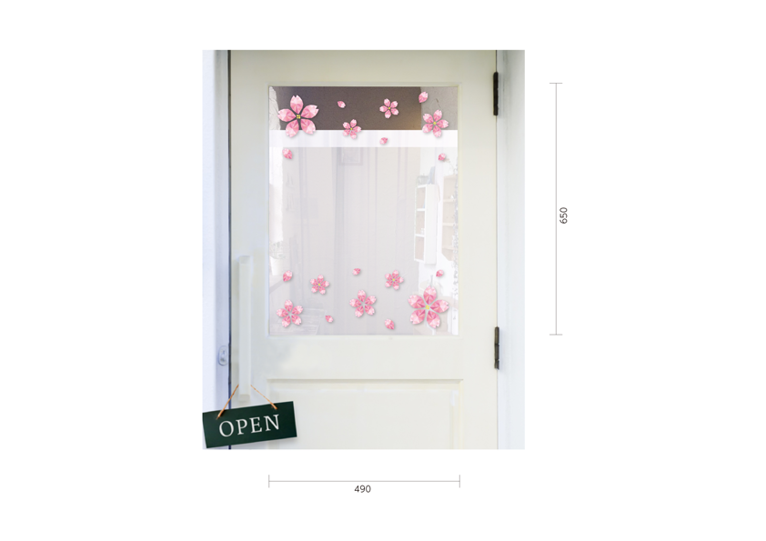 ポリゴン桜　施工例