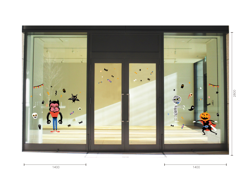 【VP】ハロウィンモンスターズ 狼男の施工イメージ