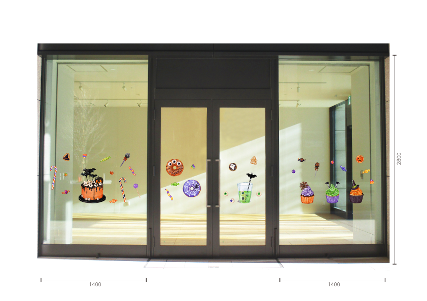 【VP】ハロウィンスイーツアソートの施工イメージ