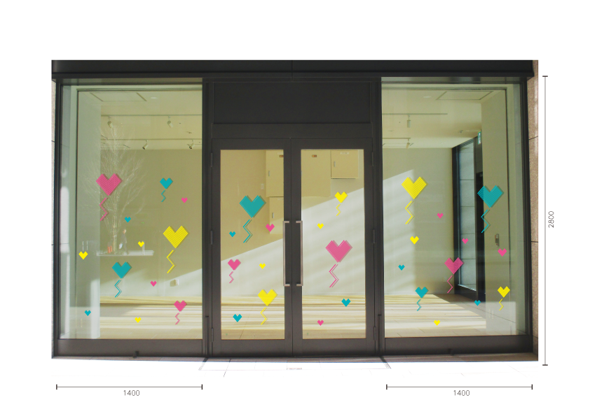 【VP】テクノポップバレンタインの施工写真